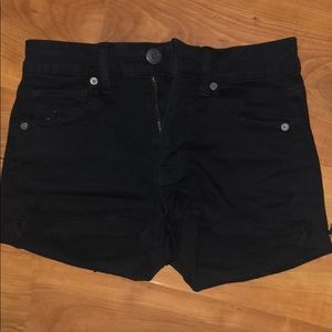 High waisted American eagle jean shorts